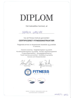 Certificeret fitnessinstruktør